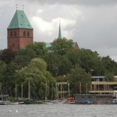 Blick auf den Hafen